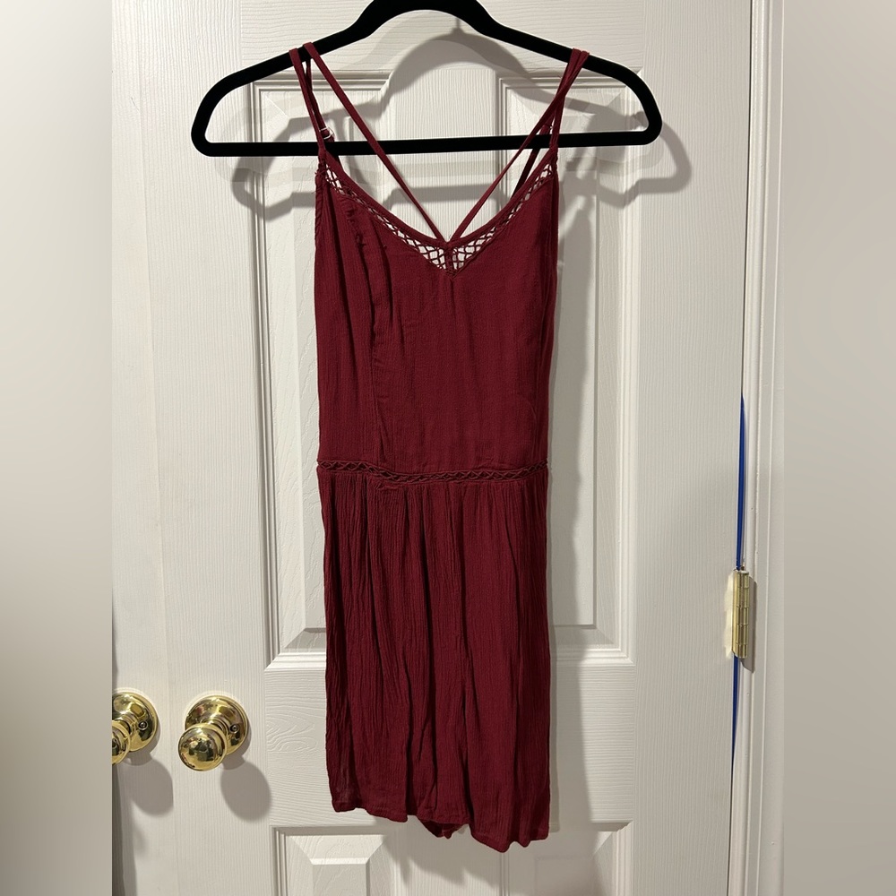 red romper